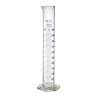 Glassco Measuring Cylinder HEXA Class