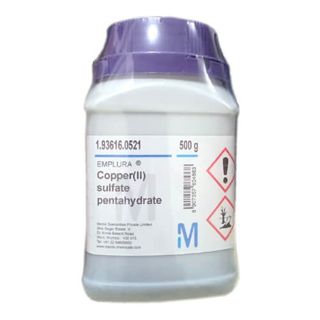 Copper Sulfate Pentahydrate, 500gm Merck, India