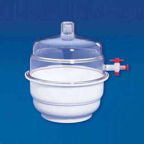 PolyLab 300 mm Plastic Vacuum Desiccator